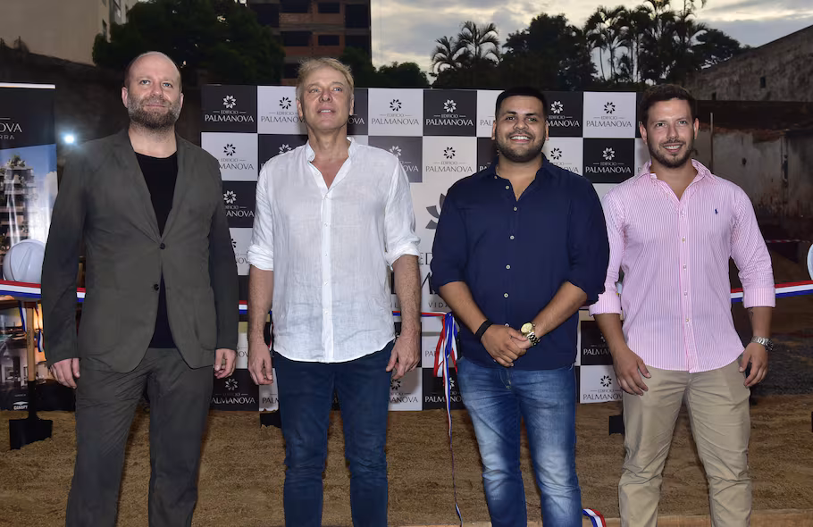 Palada inicial del edificio Palmanova Villamorra: Un nuevo estándar de lujo en Villa Morra